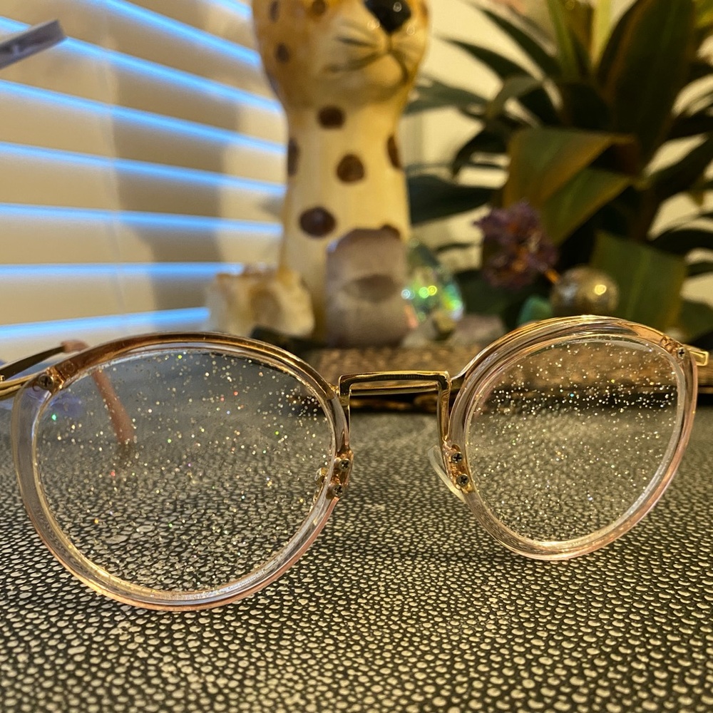 Planet.i Moonwalker Pink Glitter Sunglasses